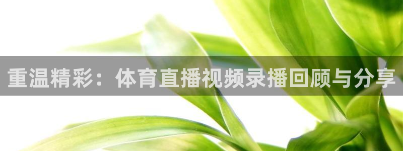 nba直播火凤直播：重温精彩：体育直播视频录播回顾与分享
