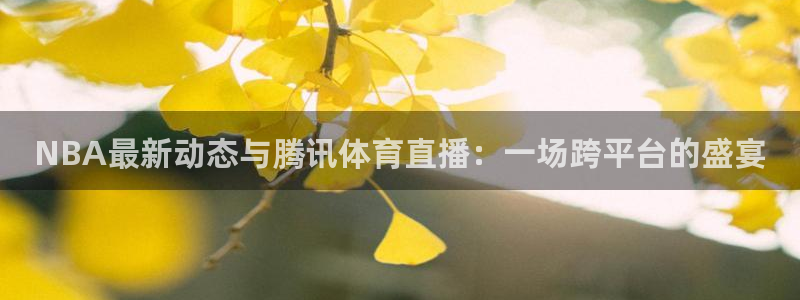 火凤直播体育直播最新赛程：NBA最新动态与腾讯体育直播：一场跨平台的盛宴